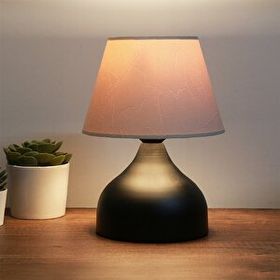 Homing AYD-3088 Krem Milano Metal Gövdeli Abajur