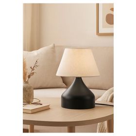 Homing AYD-3088 Krem Milano Metal Gövdeli Abajur