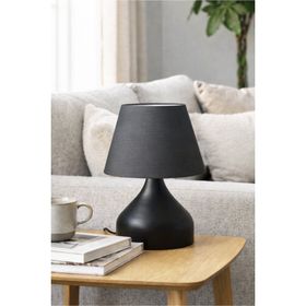 Homing Ayd-3089 Antrasit Milano Metal Gövdeli Abajur