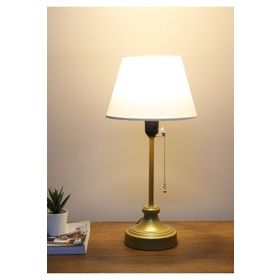 Homing Ayd-3106 Bien Metal Gövdeli Krem Rengi Abajur