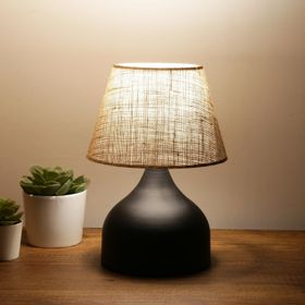 Homing Ayd-3124 Jüt Milano Metal Gövdeli Kumaş Abajur