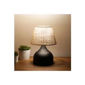 Homing Ayd-3125 Siyah Milano Metal Gövdeli Kumaş Abajur
