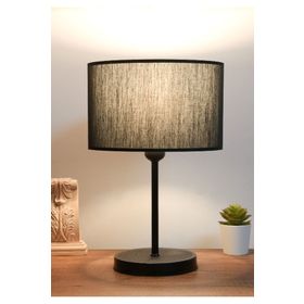 Homing Ayd-3125 Siyah Milano Metal Gövdeli Kumaş Abajur