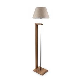Homing Ayd-3134 Kumbeji Pi Ahşap Gövdeli Kumaş Başlıklı Lambader