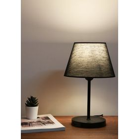 Homing Ayd-3156 Siyah Kumaş Siyah Gövde Abajur