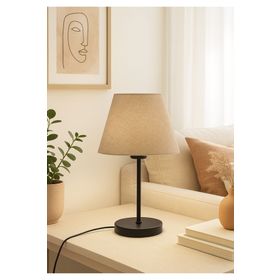 Homing Ayd-3158 Kumbeji Kumaş Siyah Gövde Abajur
