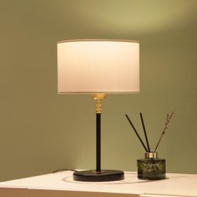 Homing AYD 3309 Krem Palermo Gold Detaylı Abajur