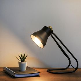 Homing Study Metal Tasarım AYD-3224 Siyah Masa Lambası