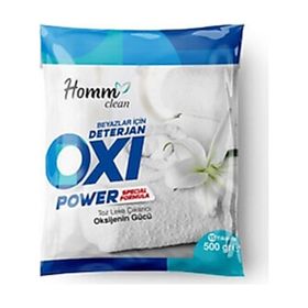 Homm Clean 500 gr Oxi Power Konsantre Toz Leke Çıkarıcı