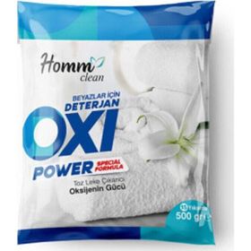 Homm Clean 510 ml Oxi Power Beyazlar İçin Toz Deterjan