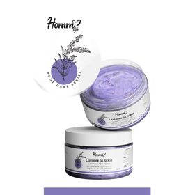 Homm Life Lavanta Yağlı Bitki Tanecikli Scrub 250 ml Peeling