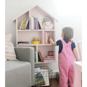 Hommy Nesli Lake Montessori Kitaplık Raf