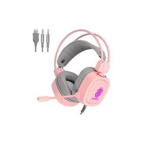 Homyl S100 Pembe Oyuncu Kulaklığı