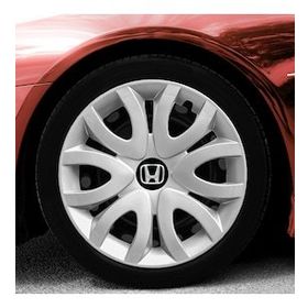 Honda 15 İnç 139 Amblemli Gri 4'lü Takım Jant Kapağı