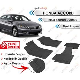 Honda Accord 2008 Sonrası Siyah Havuzlu Paspas