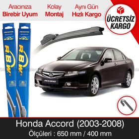 Honda Accord RBW 2003-2008 Muz Silecek Takımı