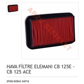 Honda ACE 125 Hava Filtre Elemanı