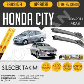 Honda City 2006-2011 Muz Silecek Takımı