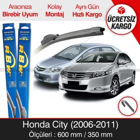 Honda City RBW 2006-2011 Muz Silecek Takımı