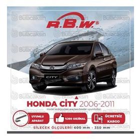 Honda City RBW 2006-2011 Muz Silecek Takımı