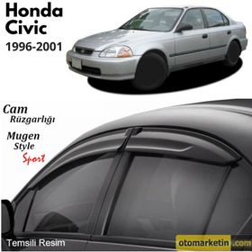 Honda Civic 1996-2001 Mugen Cam Rüzgarlığı