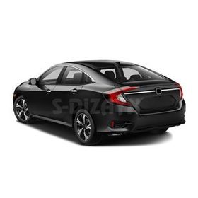 Honda Civic 2 Prç 2016 Üzeri Krom Bagaj Çıtası
