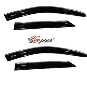 Honda Civic 2001-2005 Krom Cam Rüzgarlığı