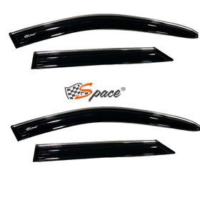 Honda Civic 2001-2005 Krom Cam Rüzgarlığı