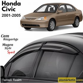 Honda Civic 2001-2005 Mugen Cam Rüzgarlığı
