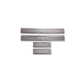 Honda Civic 2006-2011 4 Parça Krom Kapı Eşiği