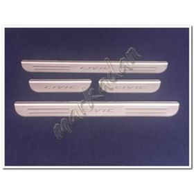 Honda Civic 2006-2011 4 Parça Krom Kapı Eşiği