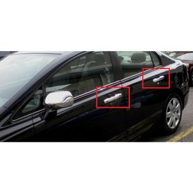 Honda Civic 2006 2012 Paslanmaz Çelik 4 Kapı Krom Kapı Kolu