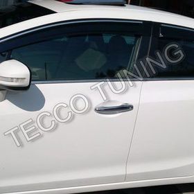 Honda Civic 2012-2015 Krom Cam Rüzgarlığı
