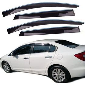 Honda Civic 2012-2015 Krom Cam Rüzgarlığı