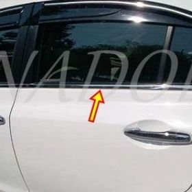 Honda Civic 2012-2016 4 Parça Krom Cam Çıtası