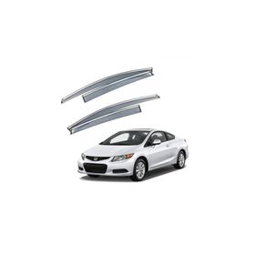 Honda Civic 2012 Krom Çıtalı Cam Rüzgarlığı