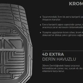 Honda Civic 2013 3D Havuzlu Paspas