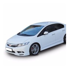 Honda Civic FB7 Custom Plastik Yan Marşpiyel Seti