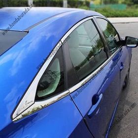 Honda Civic FC5 2016 8 Parça Krom Cam Çıtası