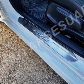 Honda Civic FC5 2016 Ve Üzeri 4 Parça Krom Kapı Eşiği