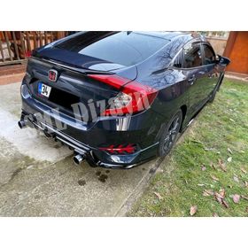 Honda Civic Fc5 Mugen Plastik Arka Ek