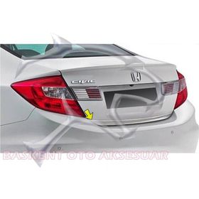 Honda Civic Formlu 2012-2016 Krom Bagaj Alt Çıtası