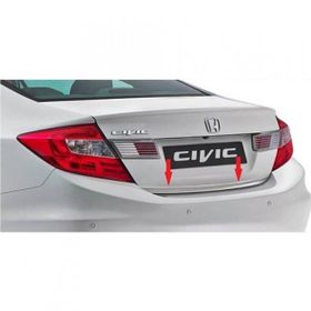 Honda Civic Formlu 2012-2016 Krom Bagaj Alt Çıtası