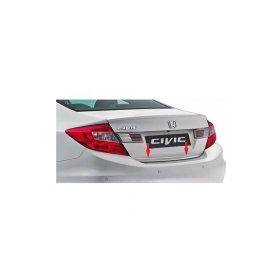 Honda Civic Formlu 2012-2016 Krom Bagaj Alt Çıtası