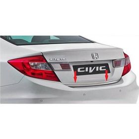 Honda Civic Formlu 2012-2016 Krom Bagaj Alt Çıtası
