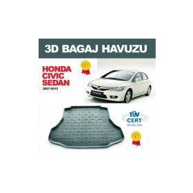 Honda Civic Sedan 2007-2012 Bagaj Havuzu