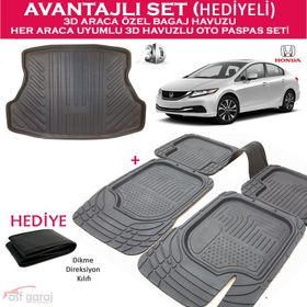 Honda Civic Sedan 2012-2015 Bagaj Havuzu
