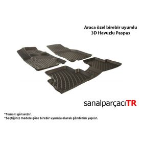 Honda Civic Sedan 2012-2016 3D Havuzlu Paspas