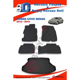 Honda CIVIC SEDAN 2012-2016 Paspas ve Bagaj Havuzu
