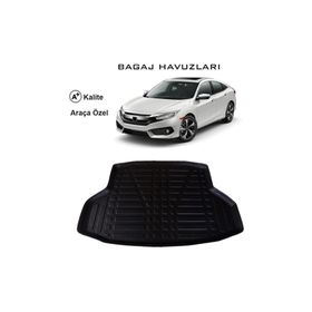 Honda Civic Sedan 2016 Ve Sonrası 3d Bagaj Havuzu